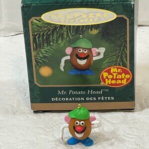Mr. Potato Head Hallmark Keepsake Miniature Christmas Ornament Hanging 2000